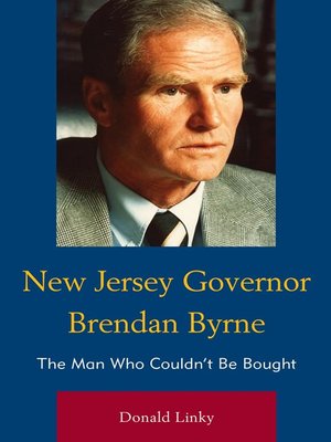 cover image of New Jersey Governor Brendan Byrne